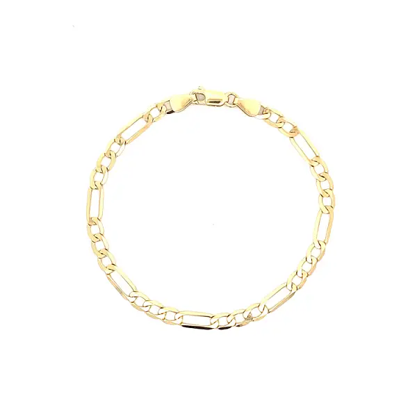 Vòng tay vàng Figaro thanh lịch