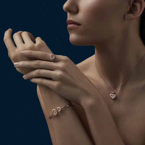 Vòng tay vàng Chopard Happy Diamonds 85A614-5001