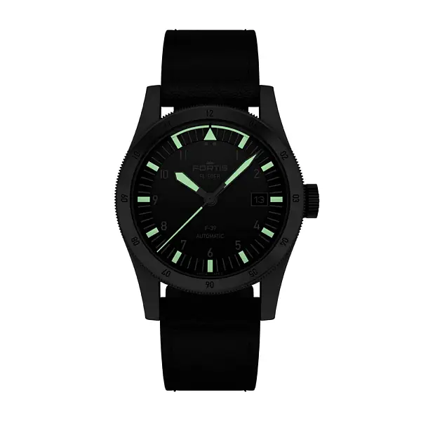 Fortis Flieger F-39 Đen trên dây đeo phi công F4220016