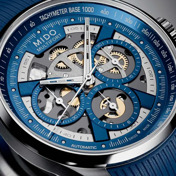 Mido Multifort Skeleton Chronograph M038.662.17.040.00