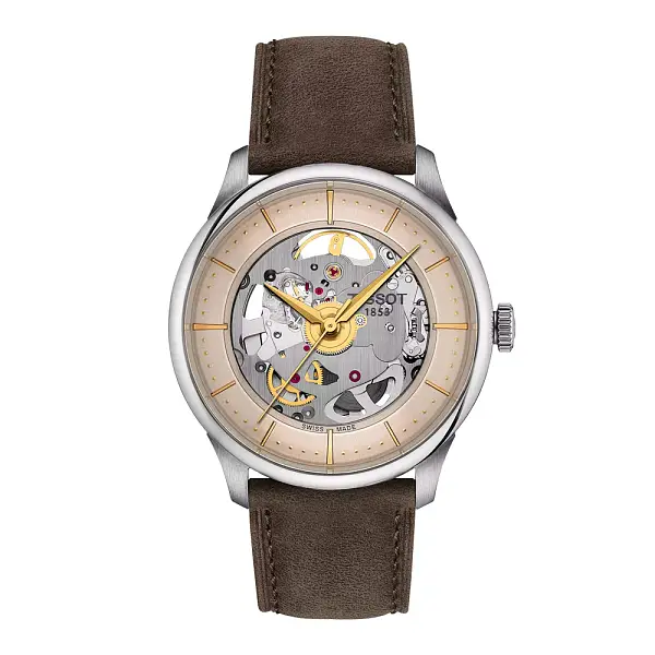 Tissot Chemin Des Tourelles Skeleton T139.836.16.261.00