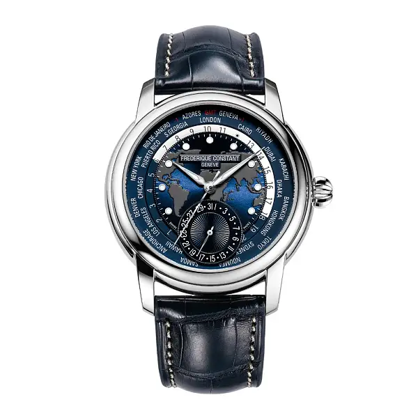 Frederique Constant Worldtimer Sản xuất FC-718NWM4H6