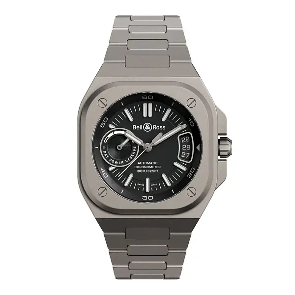 Bell &amp; Ross BR-X5 Titanium Đen BRX5R-BL-TI/STI