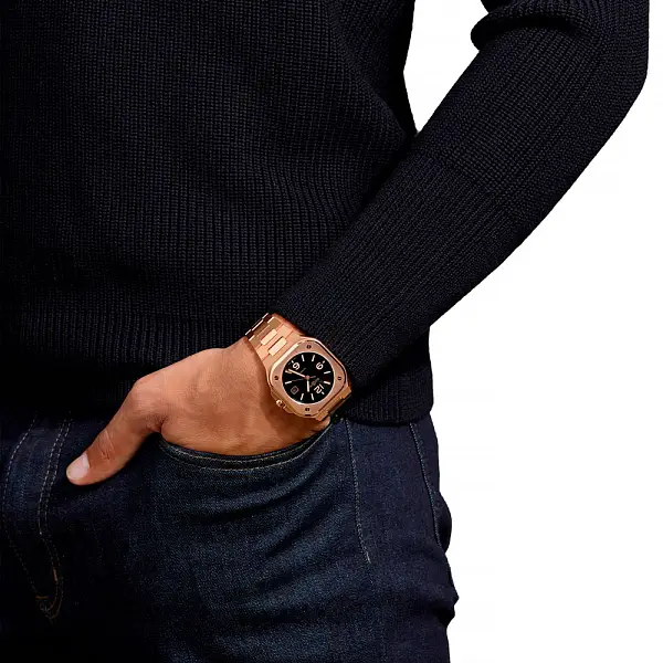 Bell &amp; Ross BR 05 Vàng BR05A-BL-PG/SPG