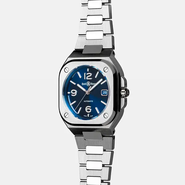 Bell &amp; Ross BR 05 Thép Xanh BR05A-BLU-ST/SST