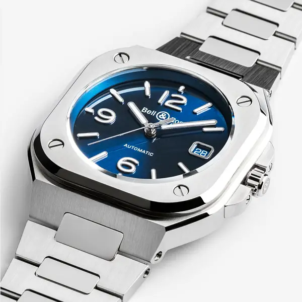 Bell &amp; Ross BR 05 Thép Xanh BR05A-BLU-ST/SST