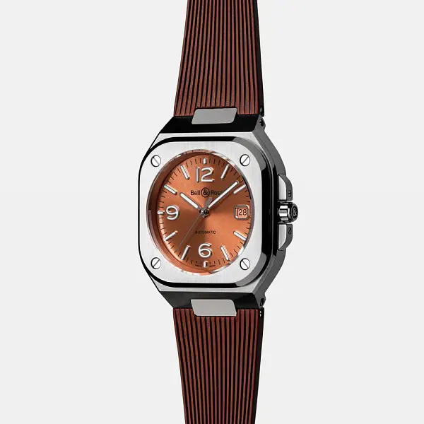 Bell &amp; Ross BR 05 Đồng Nâu BR05A-BR-ST/SRB