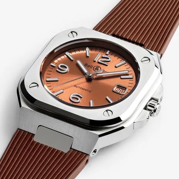 Bell &amp; Ross BR 05 Đồng Nâu BR05A-BR-ST/SRB