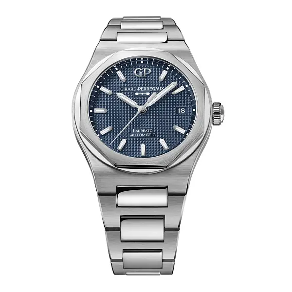 Girard-Perregaux Laureato 38mm Xanh Đêm 81005-11-3460-1CM