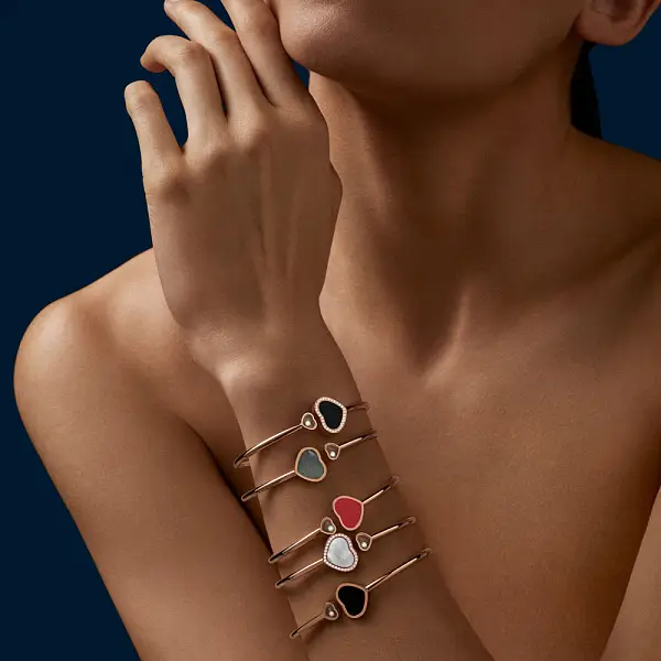 Vòng tay Chopard Happy Hearts vàng 857482-5203