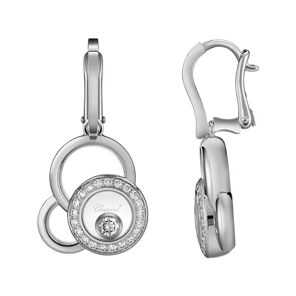 Vòng tai vàng Chopard Happy Diamonds 839769-1002