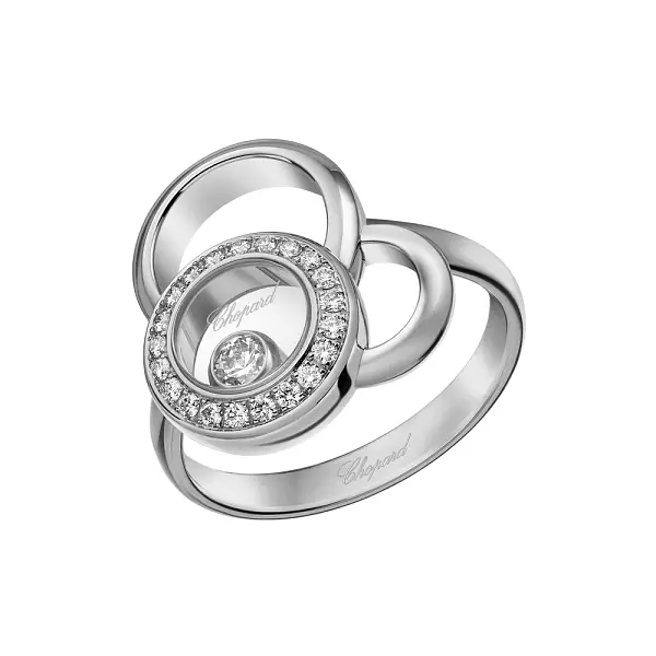 Nhẫn vàng Chopard Happy Diamonds 829769-1011