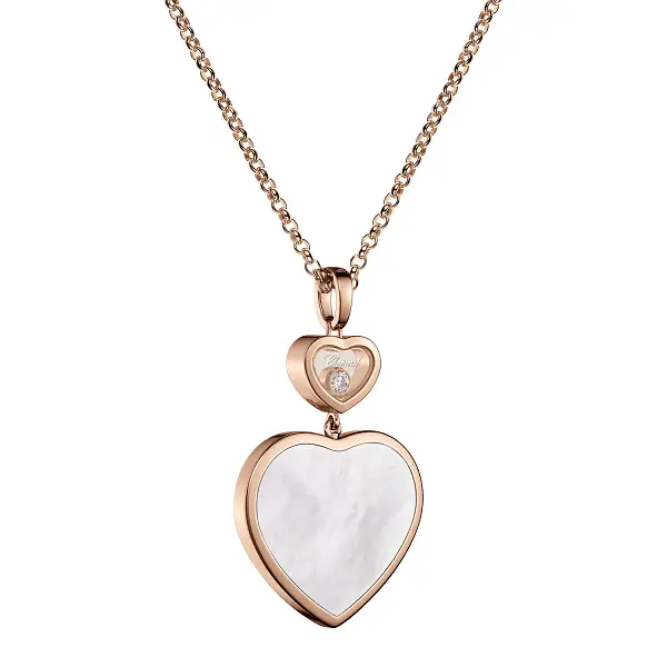 Mặt dây chuyền vàng Chopard Happy Hearts 79A075-5301