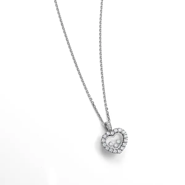 Mặt dây chuyền vàng Chopard Happy Diamonds 79A615-1001
