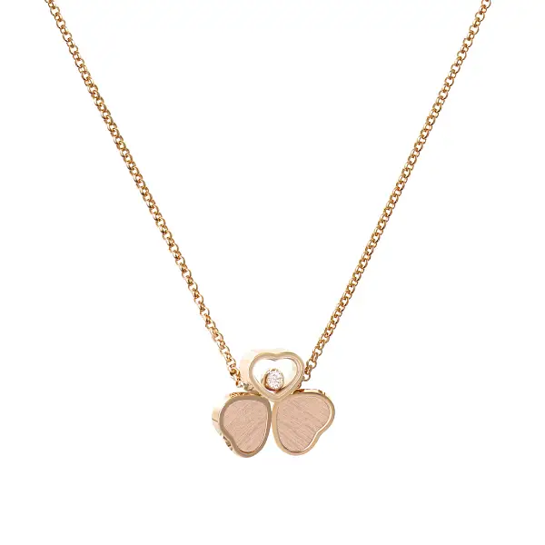 Mặt dây chuyền vàng Chopard Happy Hearts 81A083-5711