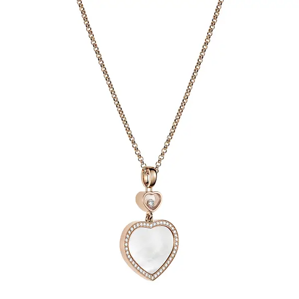 Vòng cổ Chopard Happy Hearts bằng vàng 79A074-5301