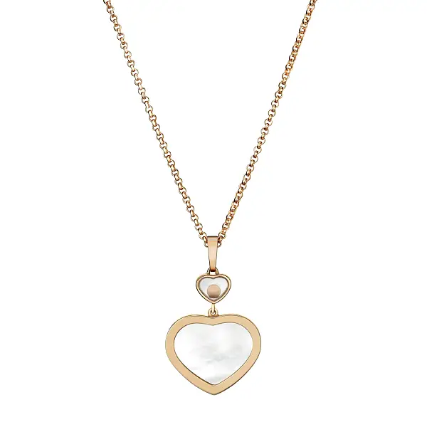 Vòng cổ Chopard Happy Hearts bằng vàng 79A074-5301