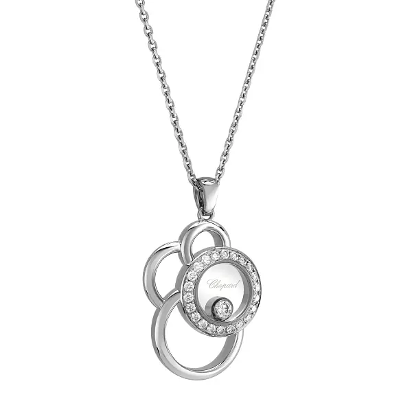 Mặt dây chuyền vàng Chopard Happy Diamonds 799888-1002