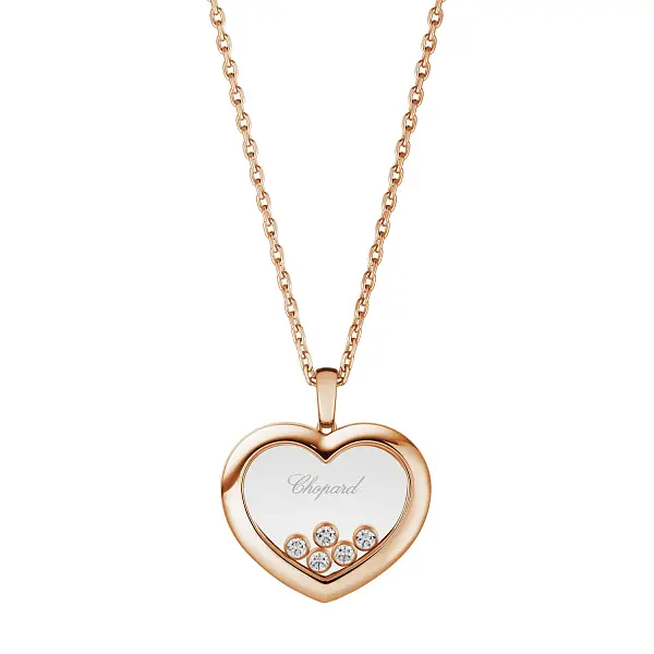 Mặt dây chuyền vàng Chopard Happy Diamonds 79A039-5001