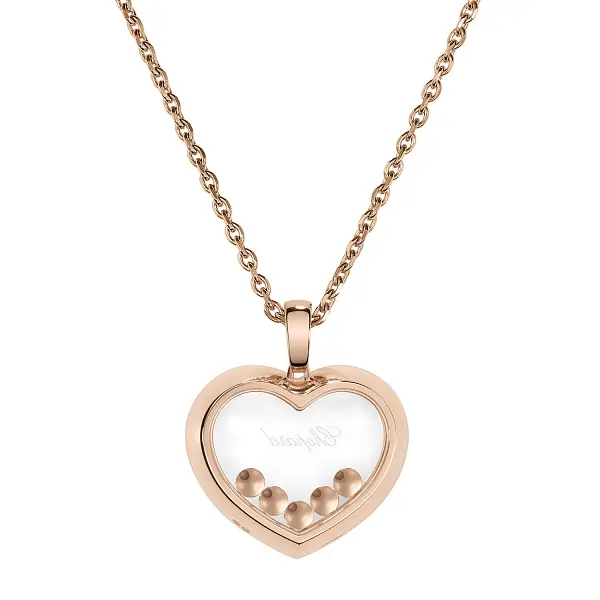 Vòng cổ Chopard Happy Diamonds bằng vàng 79A038-5001