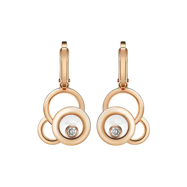 Vòng tai vàng Chopard Happy Diamonds 839769-5001