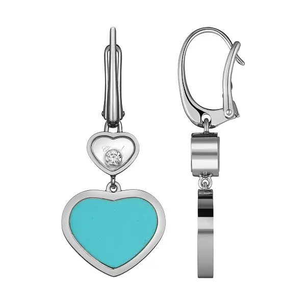 Vòng tai vàng Chopard Happy Hearts 837482-1410