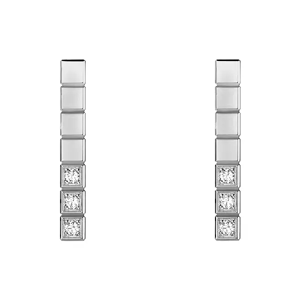 Vòng tai vàng Chopard Ice Cube Pure 837702-1002