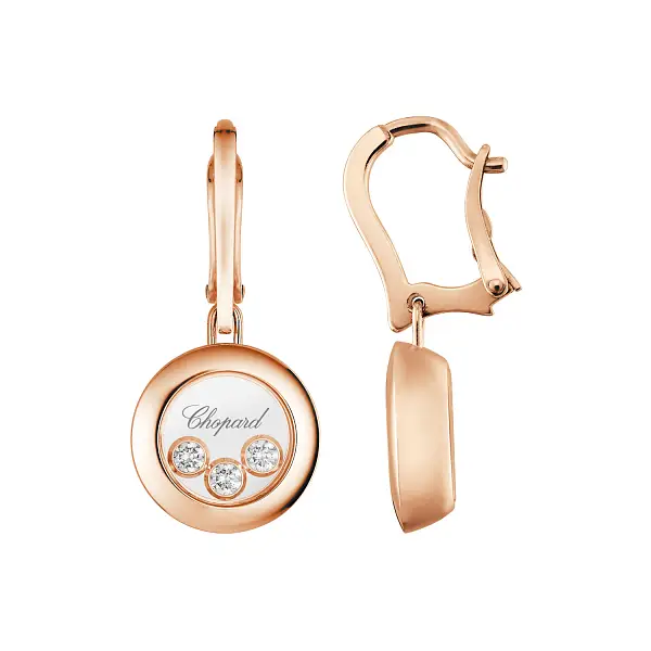 Vòng tai vàng Chopard Happy Diamonds 83A018-5301