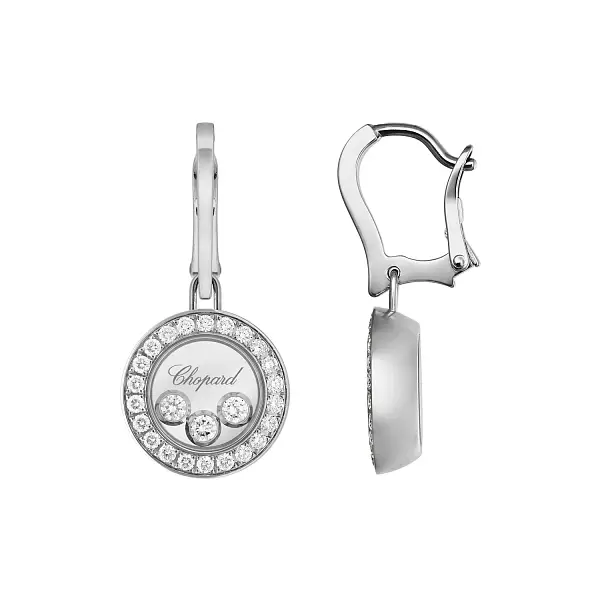 Vòng tai vàng Chopard Happy Diamonds 83A018-1401