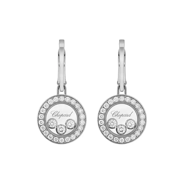 Vòng tai vàng Chopard Happy Diamonds 83A018-1401