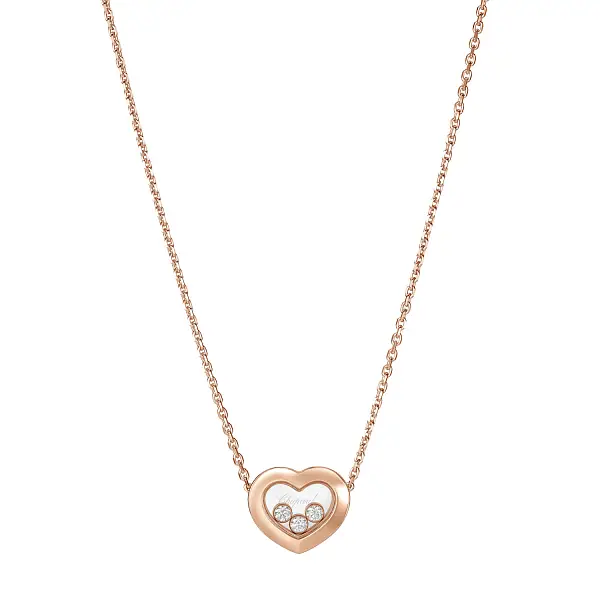 Vòng cổ Chopard Happy Diamonds bằng vàng 81A611-5001