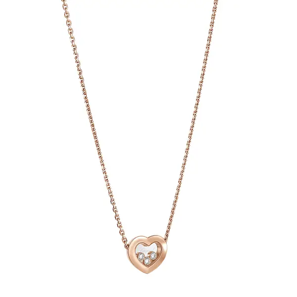 Vòng cổ Chopard Happy Diamonds bằng vàng 81A611-5001