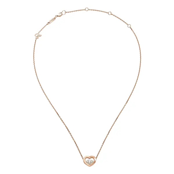 Vòng cổ Chopard Happy Diamonds bằng vàng 81A611-5001