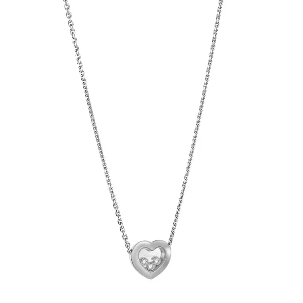 Vòng cổ Chopard Happy Diamonds bằng vàng 81A611-1001