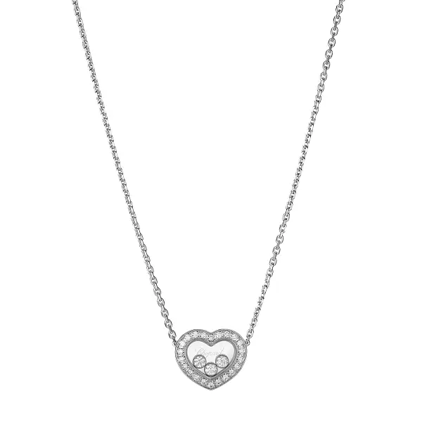 Vòng cổ Chopard Happy Diamonds bằng vàng 81A611-1201
