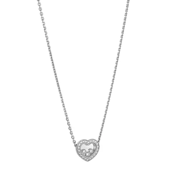 Vòng cổ Chopard Happy Diamonds bằng vàng 81A611-1201