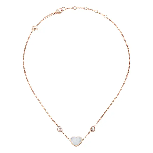 Vòng cổ Chopard Happy Hearts bằng vàng 81A082-5301