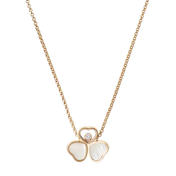 Mặt dây chuyền vàng Chopard Happy Hearts 81A083-5311