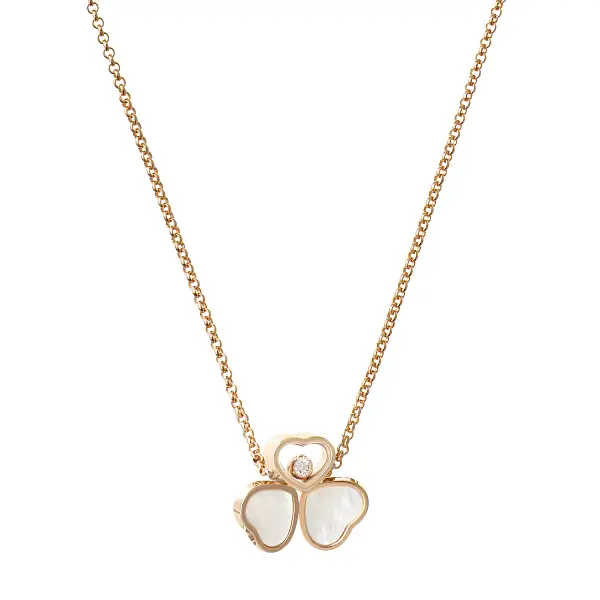 Mặt dây chuyền vàng Chopard Happy Hearts 81A083-5311