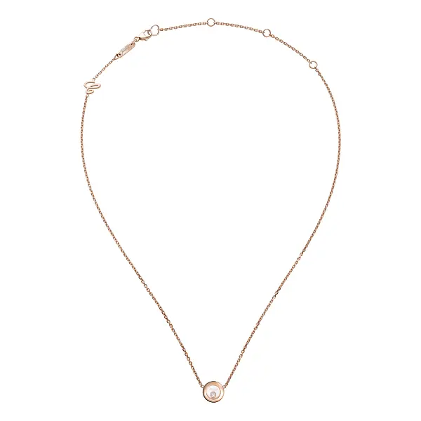 Vòng cổ Chopard Happy Diamonds bằng vàng 81A017-5001