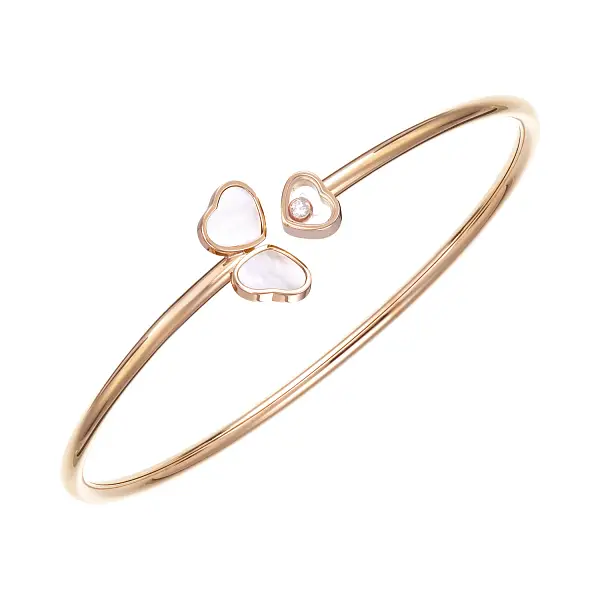 Vòng tay Chopard Happy Hearts Wings bằng vàng 85A083-5302