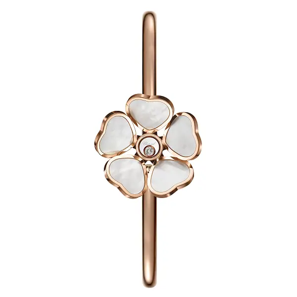 Vòng tay hoa Chopard Happy Herats vàng 85A085-5302