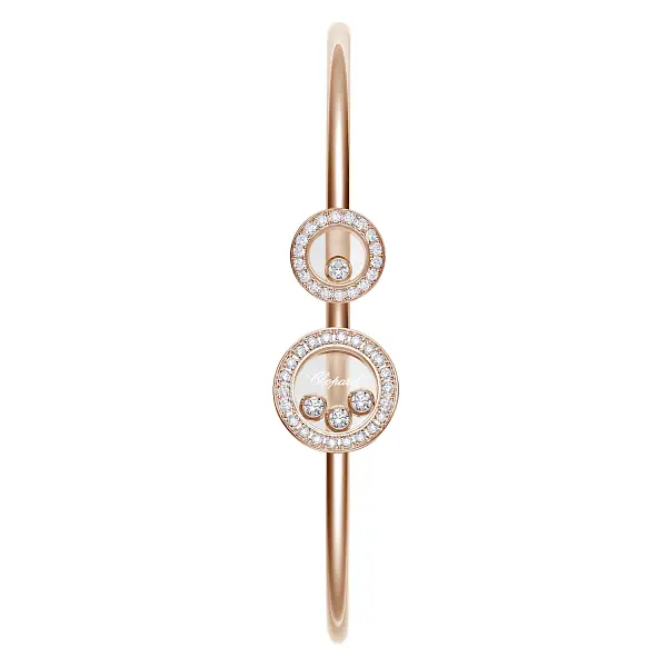 Vòng tay Chopard Happy Diamonds vàng 85A618-5202