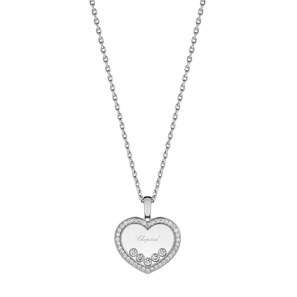 Mặt dây chuyền vàng Chopard Happy Diamonds 79A038-1201