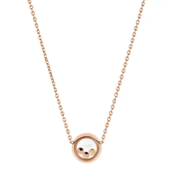 Vòng cổ Chopard Happy Diamonds bằng vàng 81A018-5001