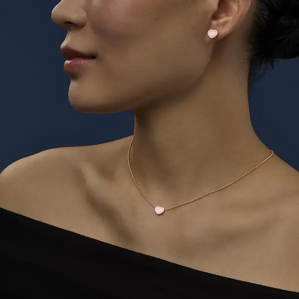 Vòng cổ Chopard Happy Hearts bằng vàng 81A086-5620