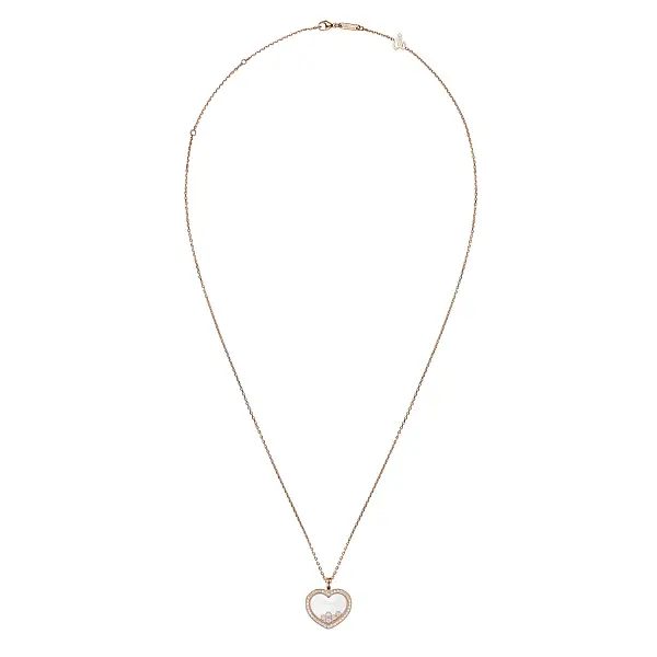 Mặt dây chuyền vàng Chopard Happy Diamonds 79A039-5201