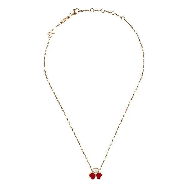 Vòng cổ Chopard Happy Hearts bằng vàng 81A083-5811