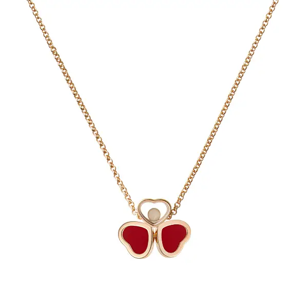 Vòng cổ Chopard Happy Hearts bằng vàng 81A083-5811