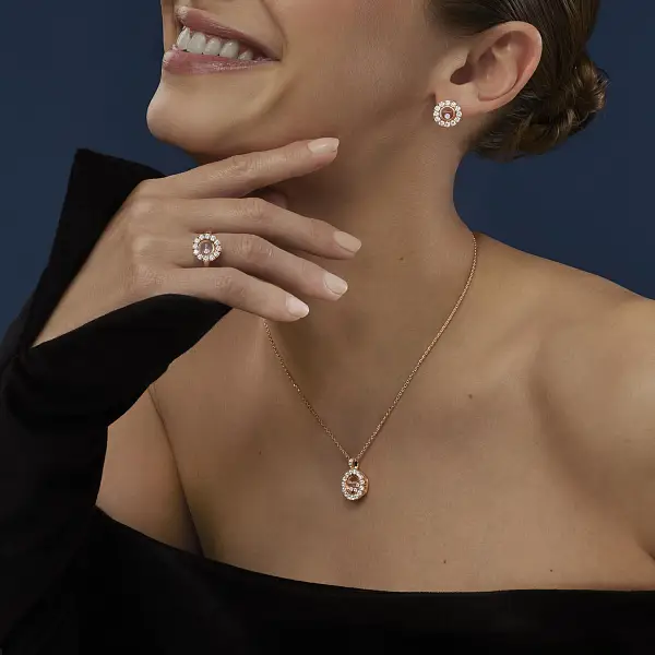 Nhẫn vàng Chopard Happy Diamonds 82A609-5112